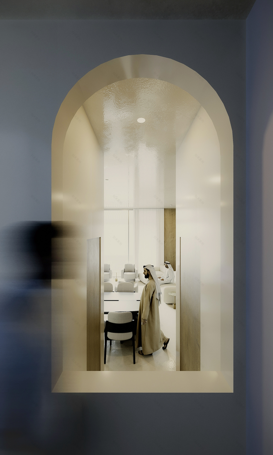 未来之家 抵达之屋(注:دار الوصل直译为抵达之屋,可能需结合具体语境进一步确定更合适表述) 丨阿联酋迪拜丨文本未明确,设计相关工作由“我”完成-15