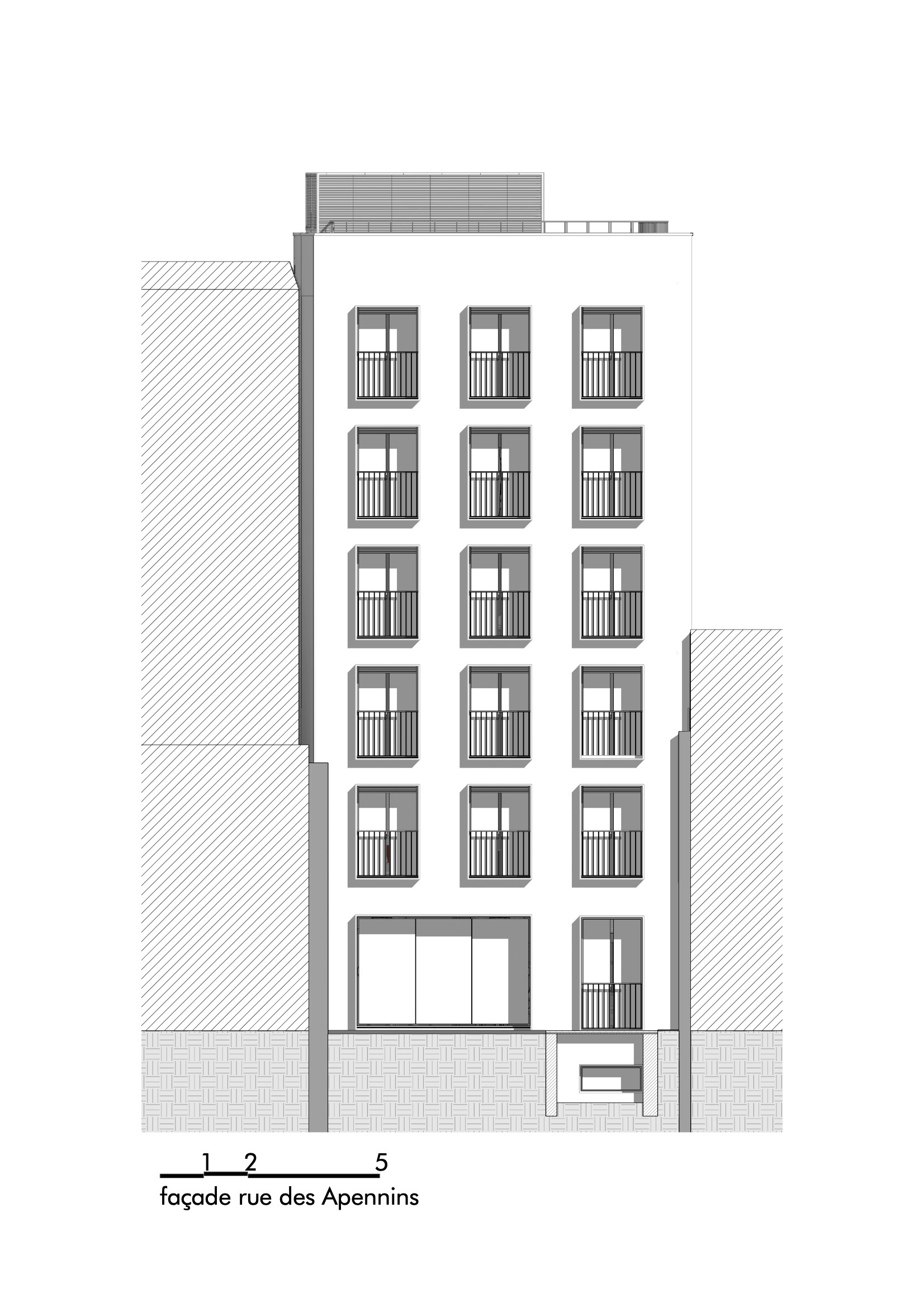 亚平宁山脉家庭养老院丨法国巴黎丨Ce Qui Façonne Demain Architecture-31