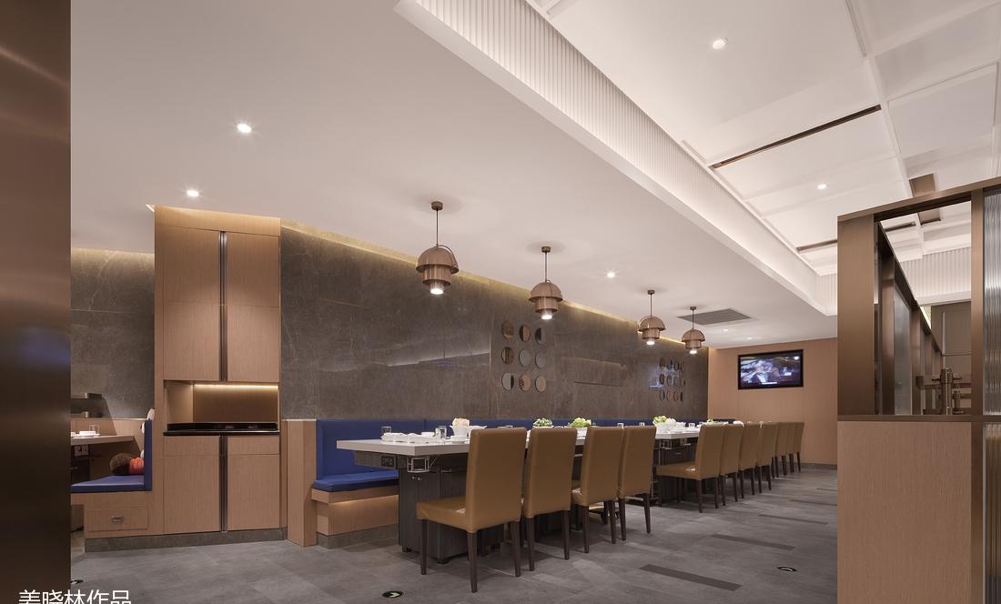 共向设计丨火锅店丨新意海底捞 宁波海底捞北仑银泰店丨中国宁波-10