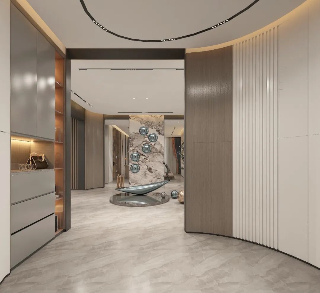 现代轻奢风住宅设计丨中国包头丨包头市众诚装饰-19