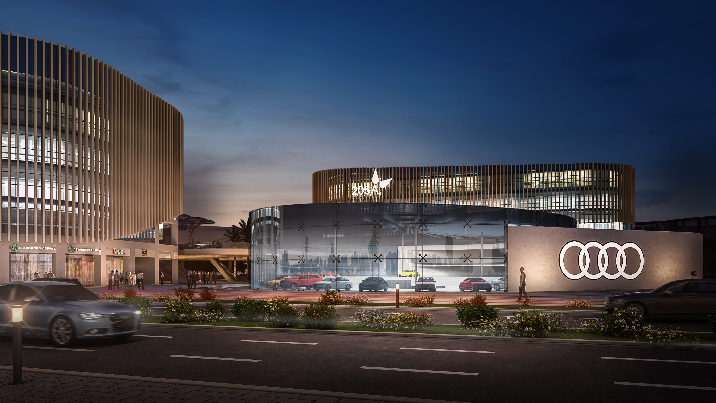 多功能综合体方案丨Sameh Morsi architecture-13