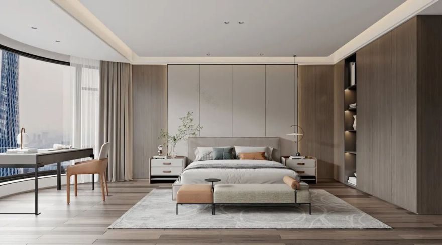 230㎡大平层设计,有了面包婚纱,有了一个不大却温暖的家-38