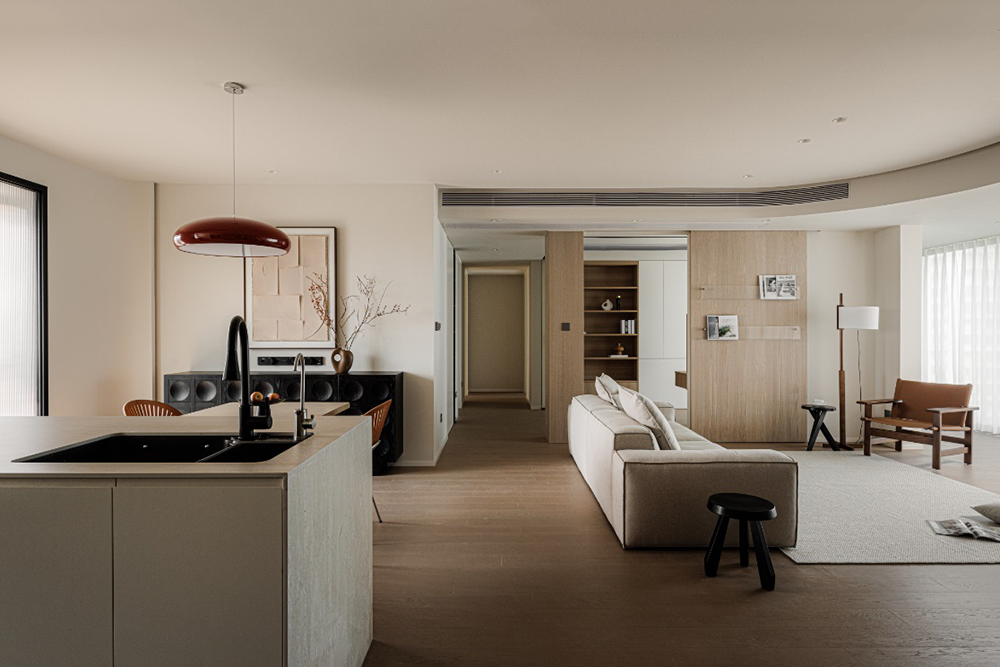 简约原木风:自由无界的理想家丨予上设计-7