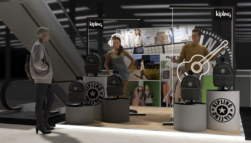 MAP Group Booth - DKNYxMetro Card & Kipling Live Light-23