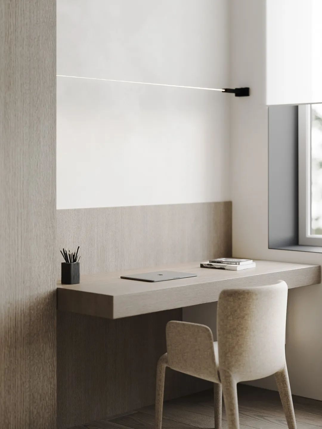 现代简约乡村风的居住空间-56