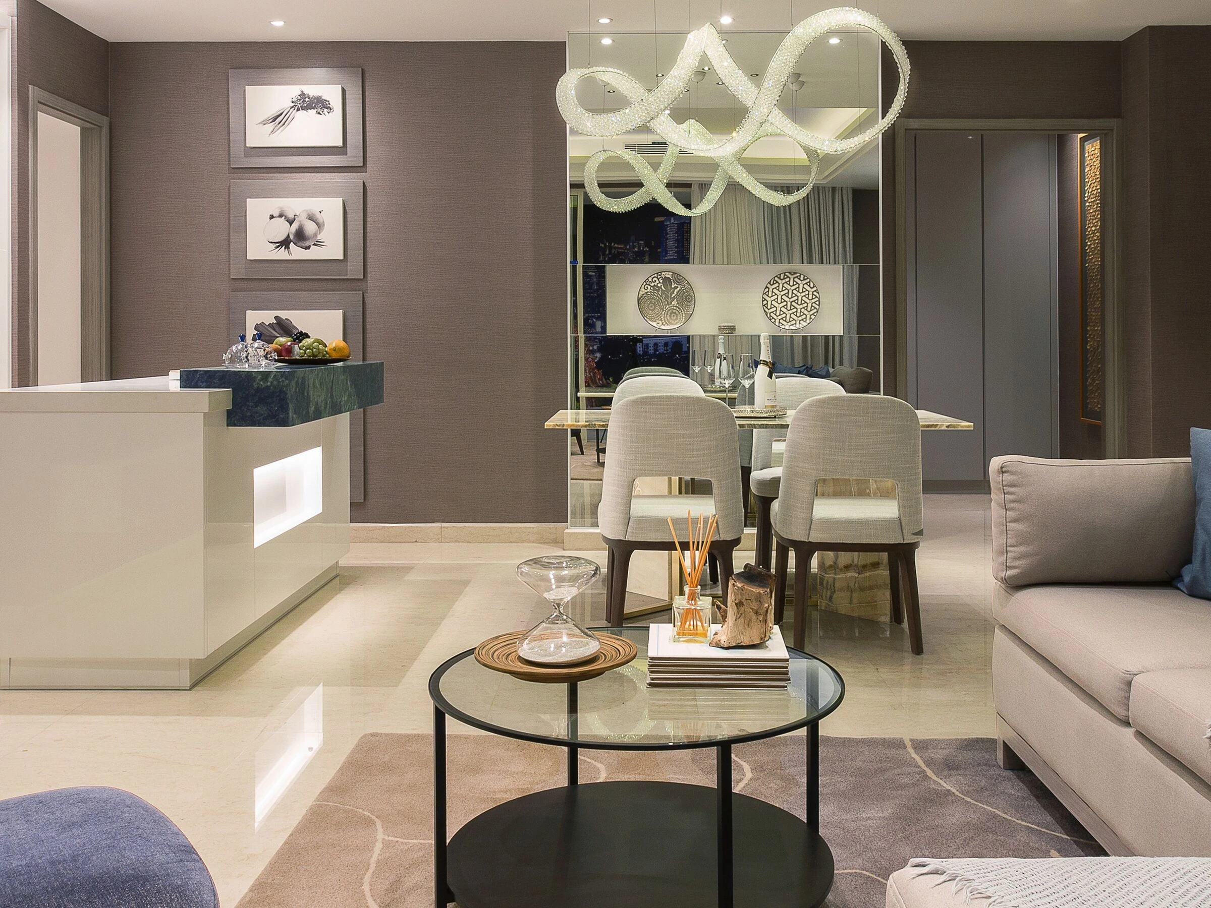 印尼雅加达 Southgate 展示单位·现代绿洲家园-19