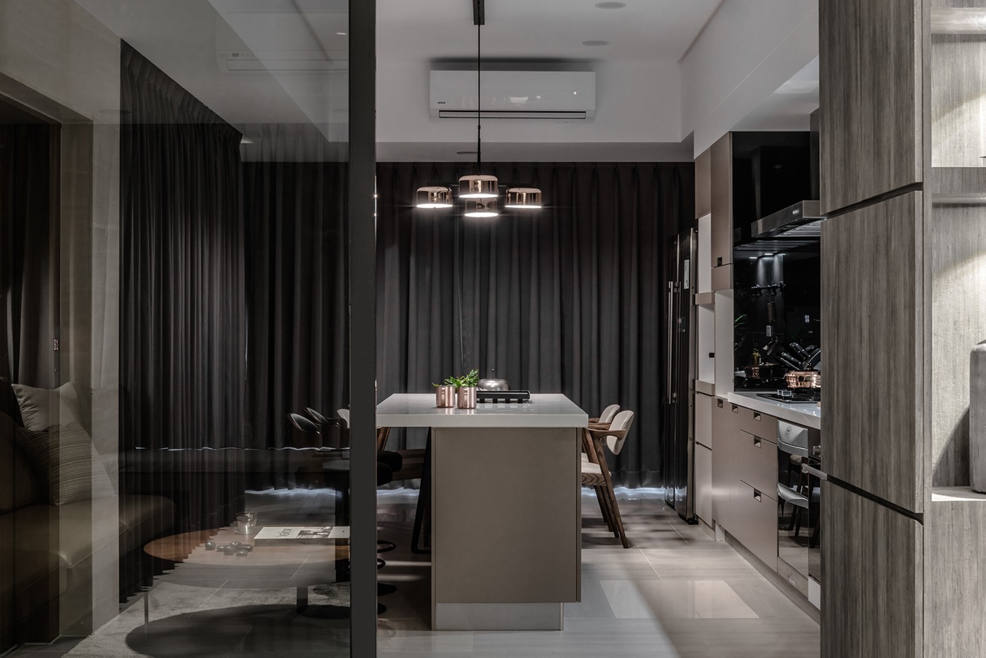 现代风住宅设计  詹皓设计-4