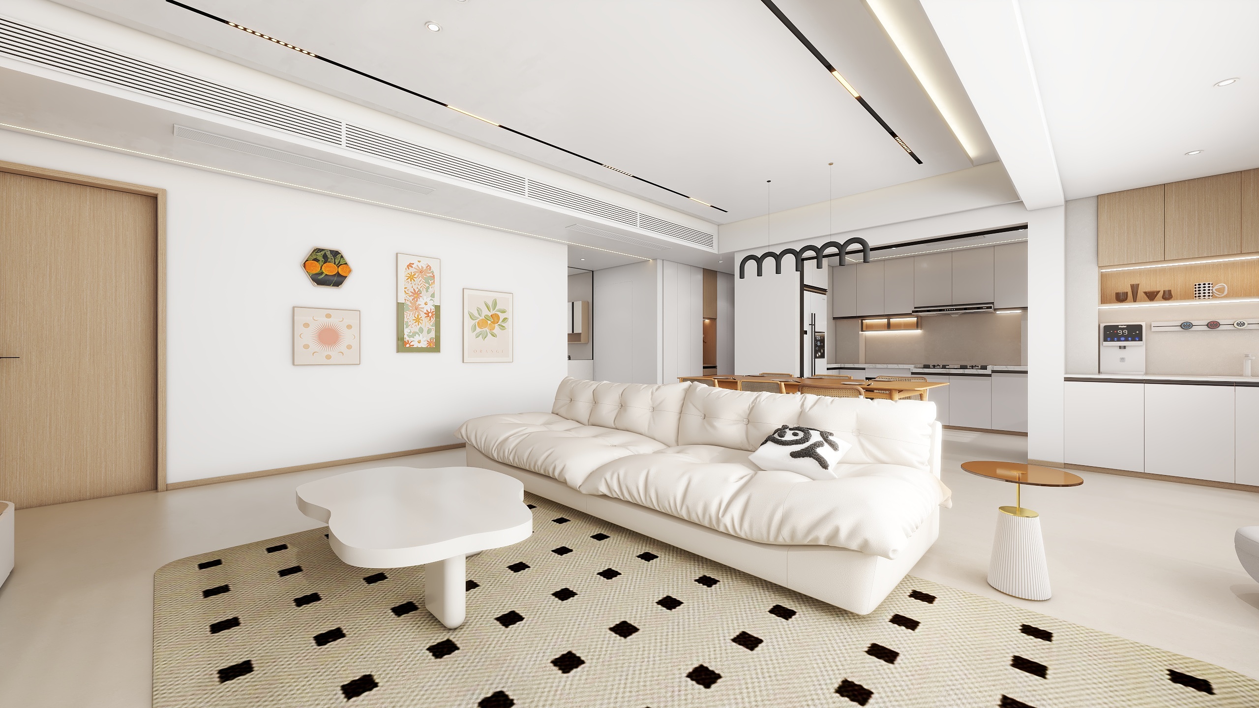 四川岳池雍合湾（123平方现代原木两居室）-10