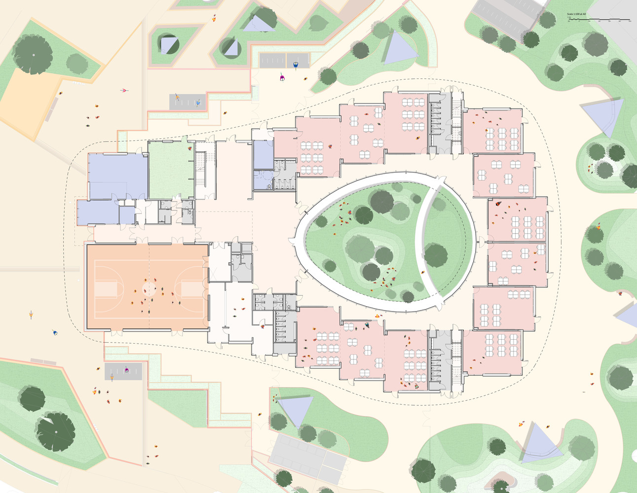 dRMM 设计的可持续木材学校 | 英国圣尼茨的 Wintringham Primary Academy-19