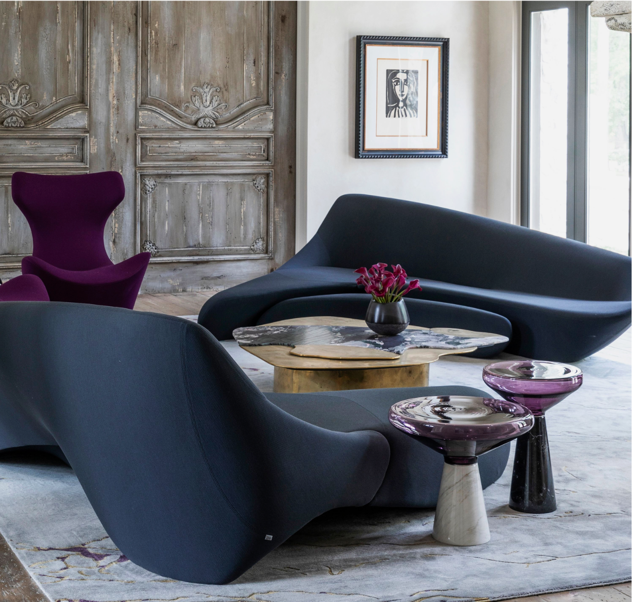 简约奢华公寓设计丨Nina Magon-7