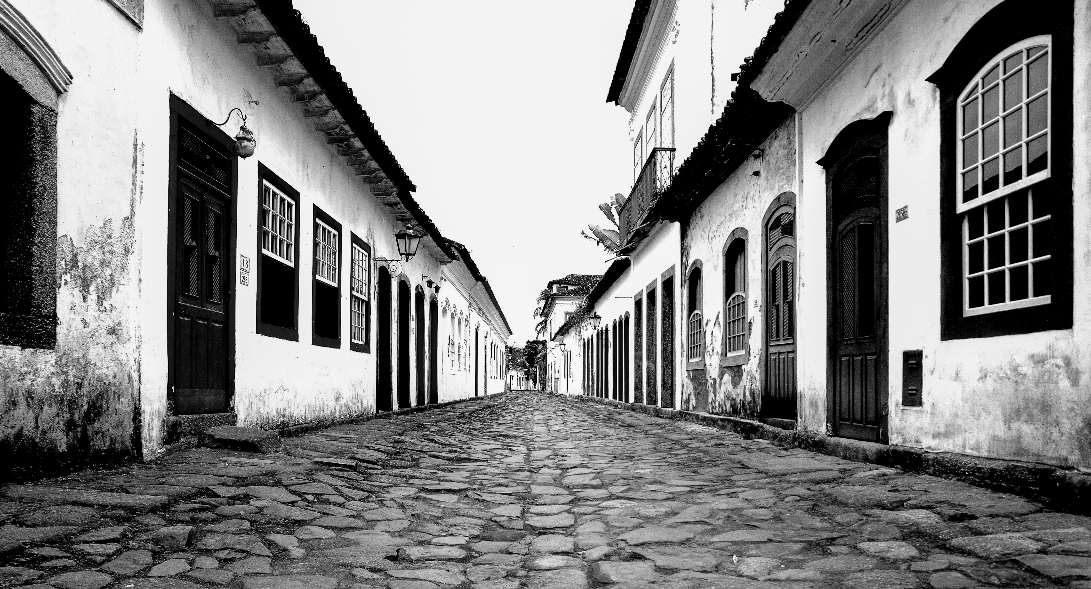 Paraty in black and white-0