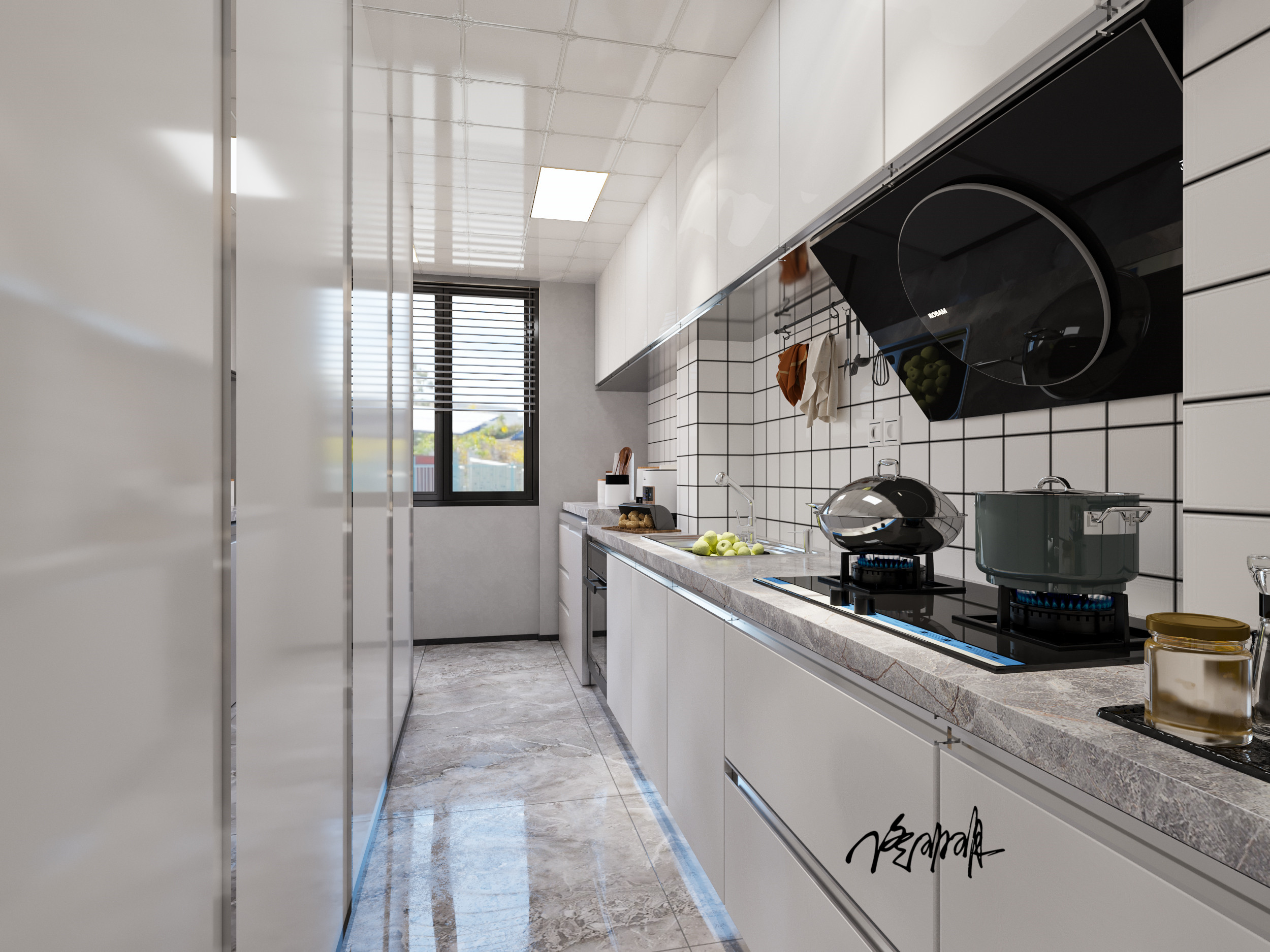 现代轻奢公寓设计-7