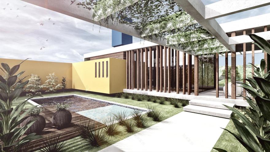 巴西乡村度假住宅-1