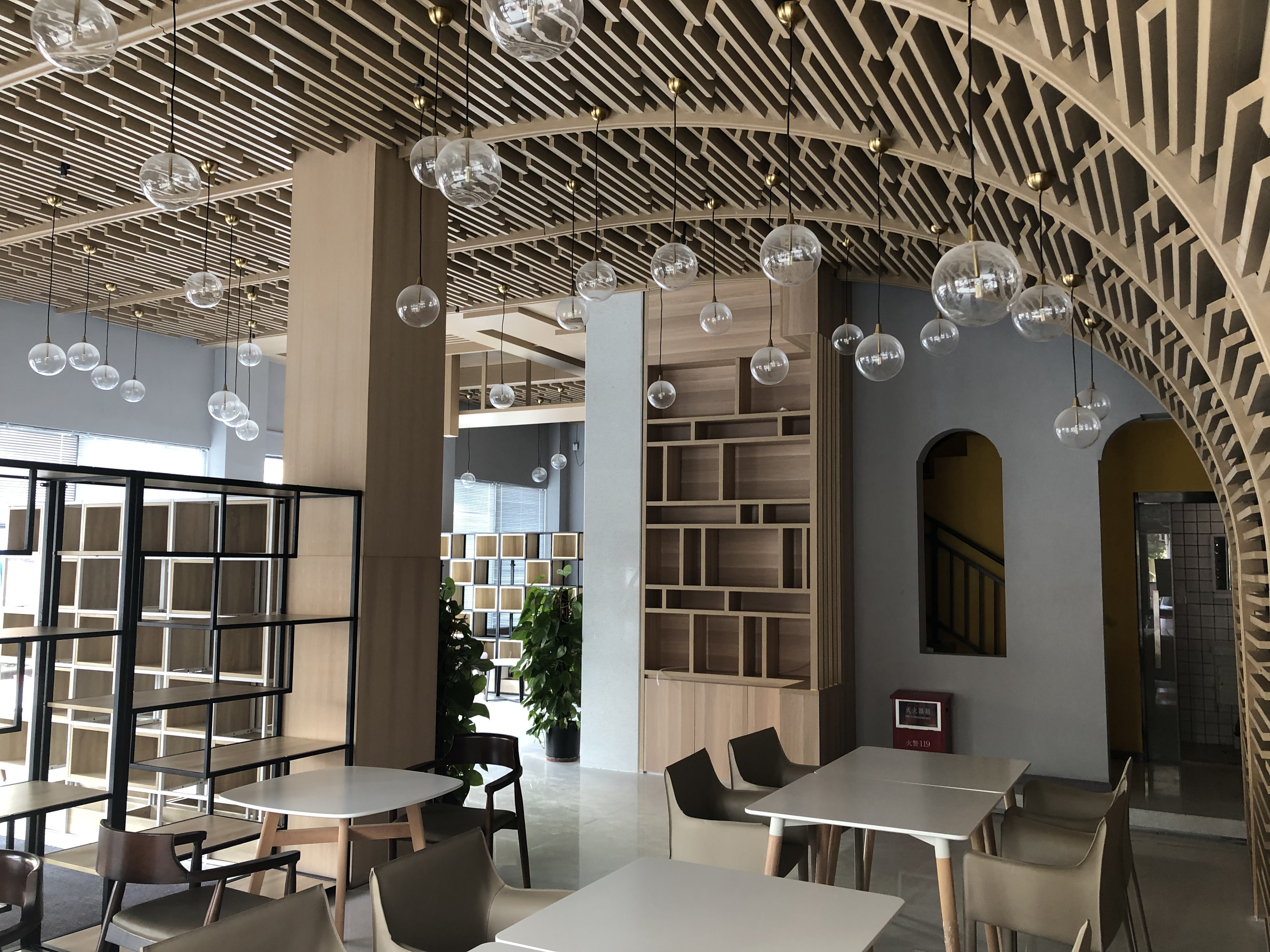 SD丨万科【最美泊寓】-深圳福永15巷 首层公寓大堂设计-25