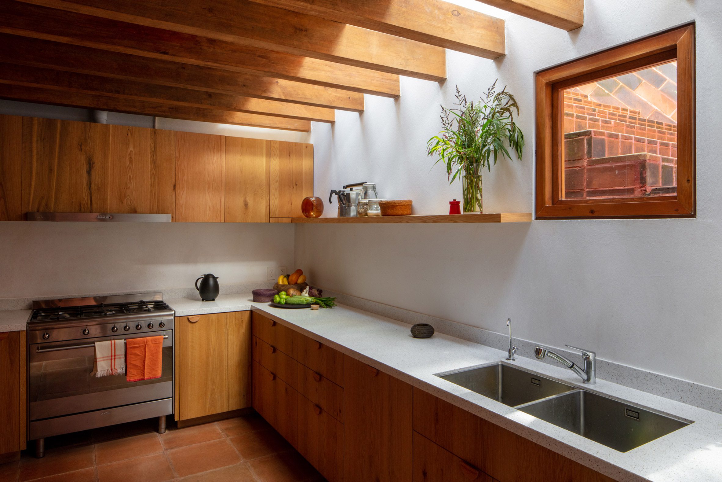 Wooden Anne·（墨西哥住宅扩建项目）丨Pedro & Juana-19