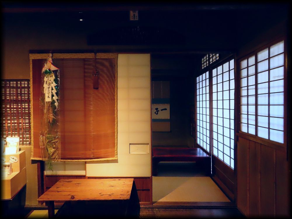 本家尾張屋本店坪庭丨日本京都-18