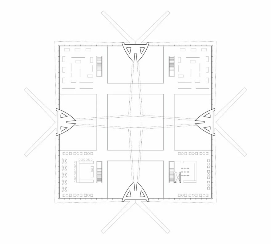 马格德堡马鞍形屋顶大厅修复，无柱空间再现金字招牌-86