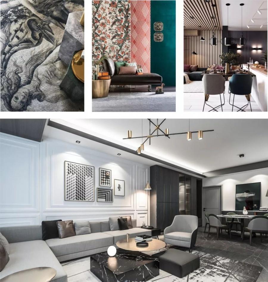 现代与复古交融的家居设计-0