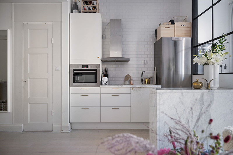 斯德哥尔摩 35 平米少女公寓，粉色浪漫满屋-11