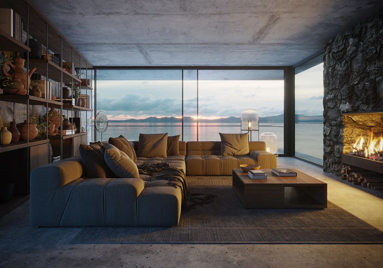 自然共生的别墅设计丨Valentin Khomenko-25