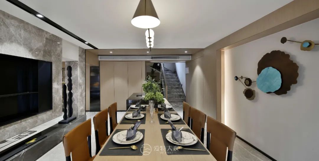 样板房实景丨187㎡现代风，越简单，越高级！-36