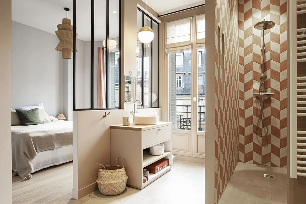 巴黎梦幻两层 Loft 设计，高挑空间与独特书架令人惊叹-16