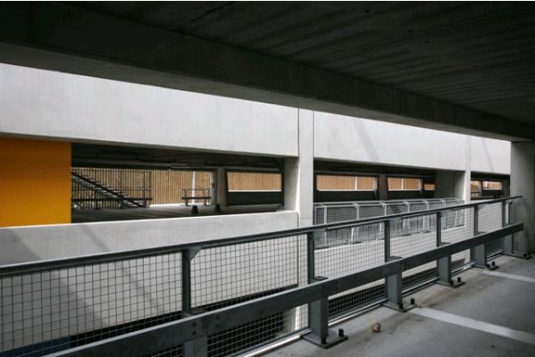 Valenciennes医院空中停车场丨法国-0