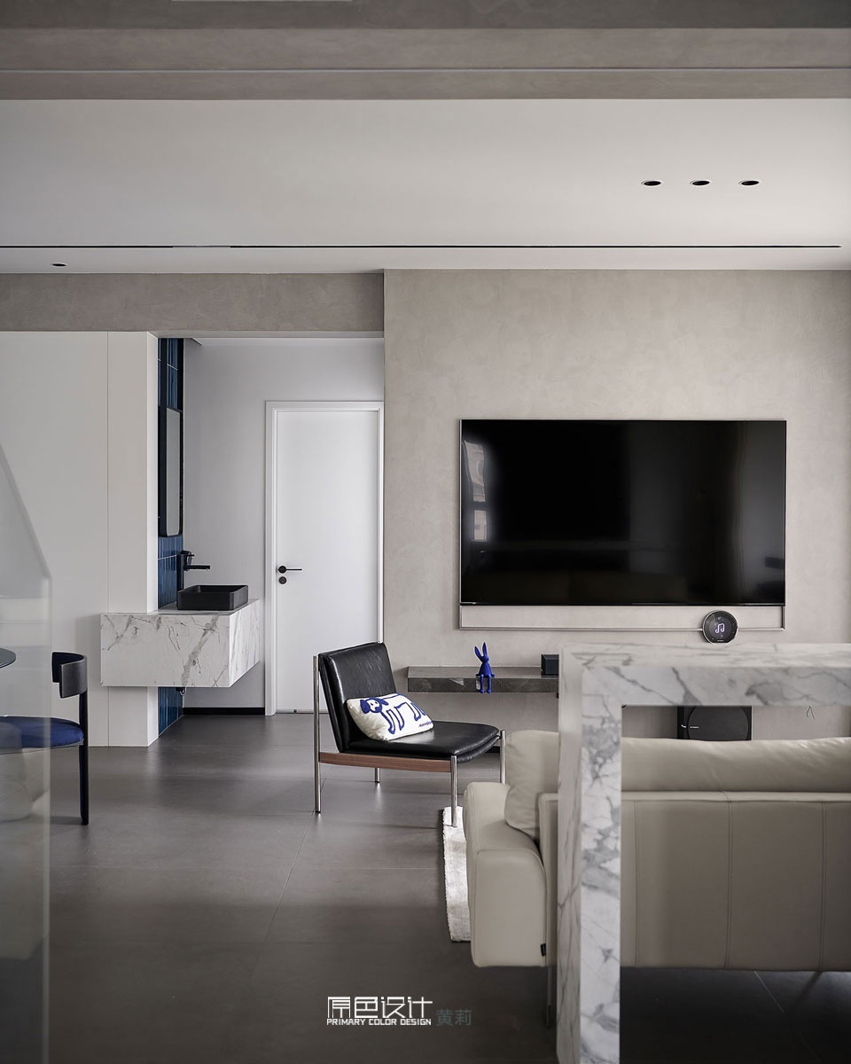 几何极简之美 · 福建福州跃层精装房住宅设计丨中国福州丨原色设计-27