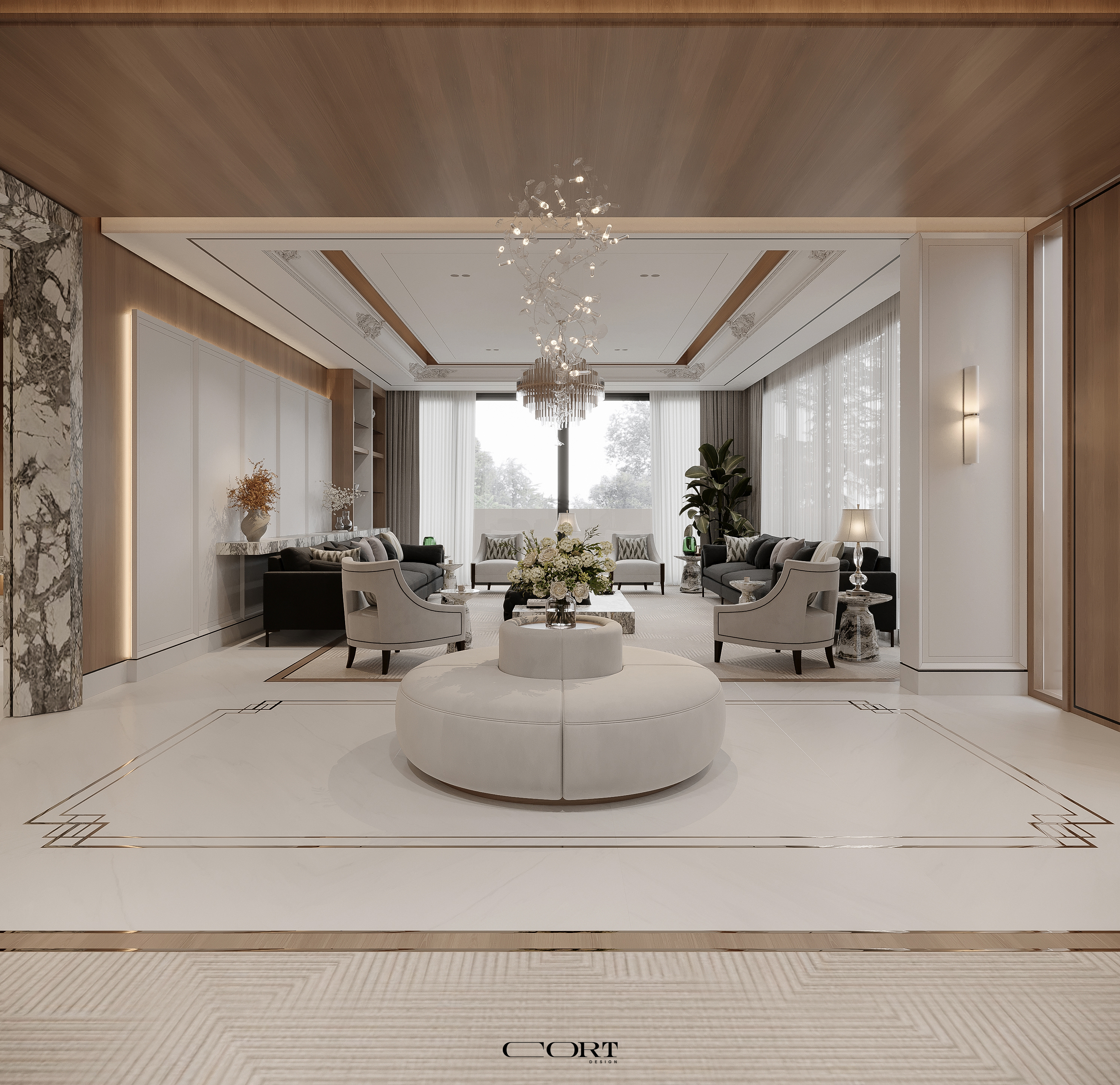 NEO CLASSIC VILLA（新古典别墅）丨沙特阿拉伯利雅得丨CORT Design-8