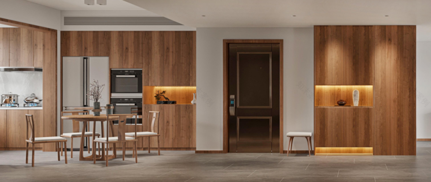 素雅自在·岁月静好 · 西安警苑小区宋式美学家居设计丨中国西安丨西安·大小空间设计-13