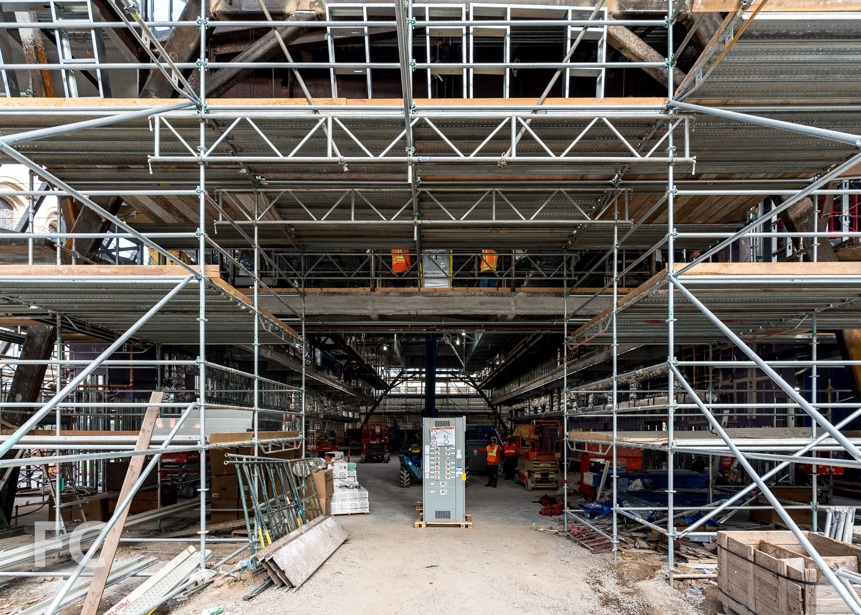 Construction Tour: Audrey Irmas Pavilion at Wilshire Boulevard Temple — FIELD CONDITION-16