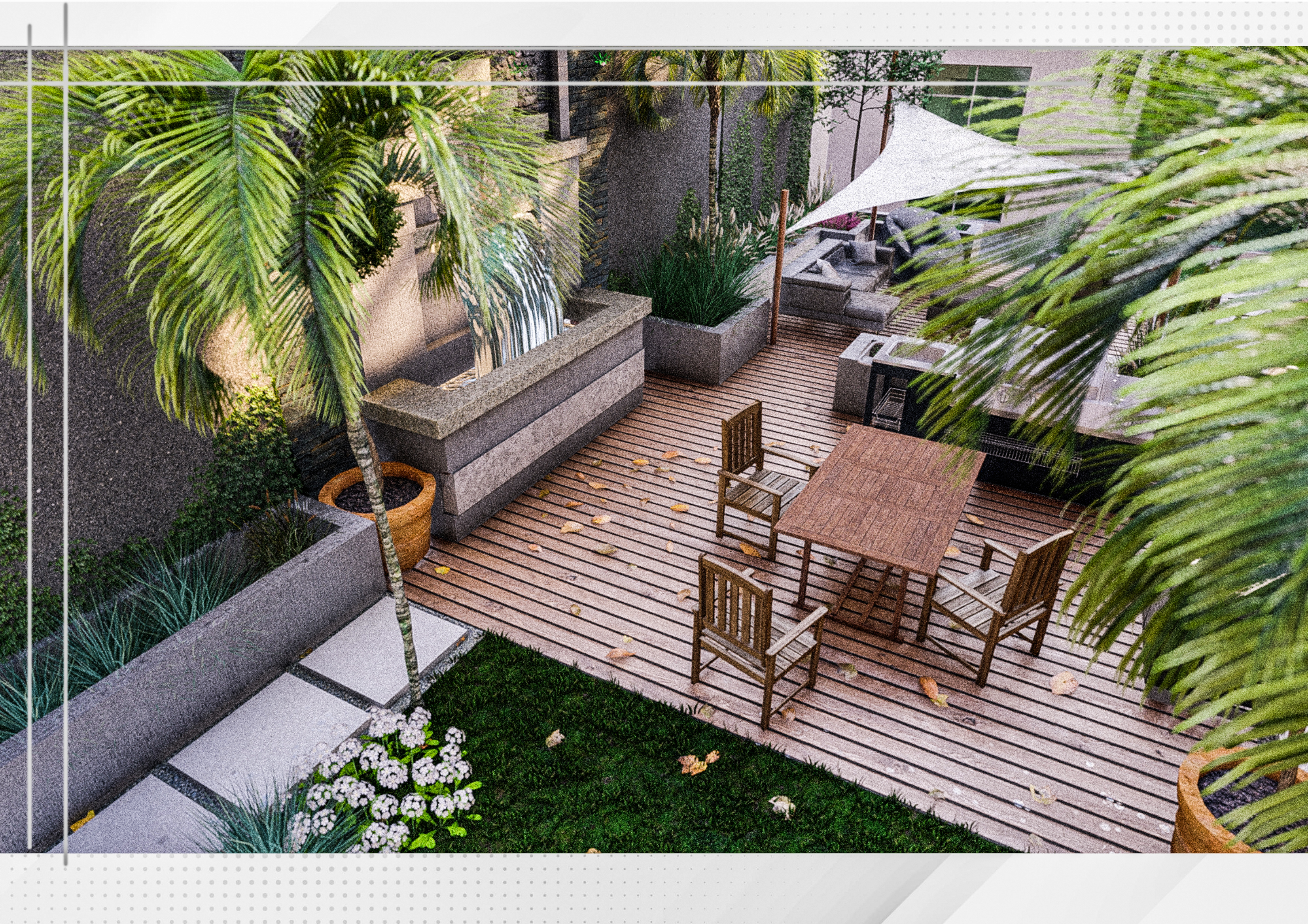 沙特阿拉伯现代别墅花园设计丨沙特阿拉伯-12