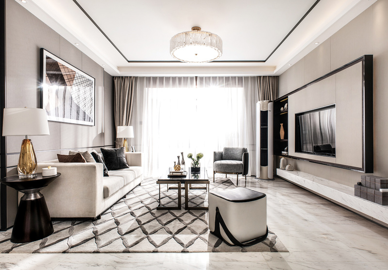 正弘新城A户型样板间 | 现代简约奢华设计-35