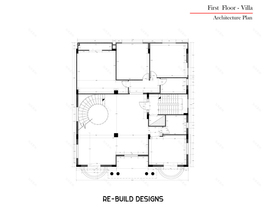 经典别墅外观设计丨埃及丨Re Build Designs-7