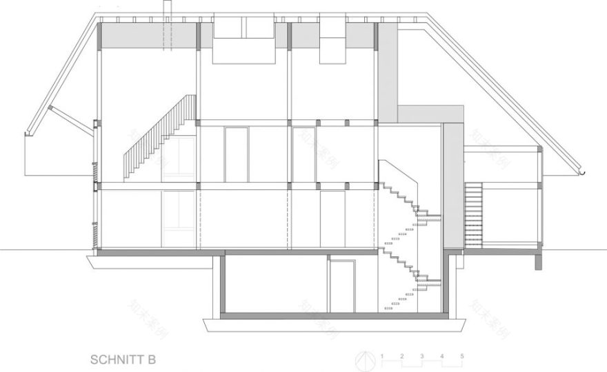 瑞士自给自足现代农舍 | 节能环保,和谐融入环境-34