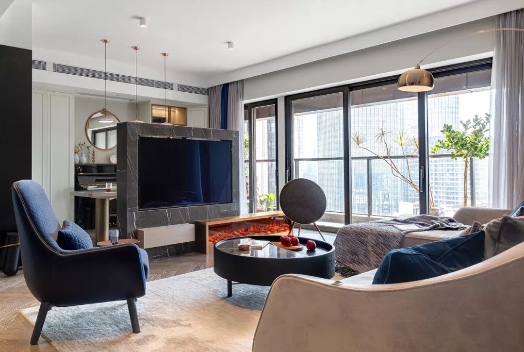 80 后花艺师 190㎡精装房改造,打造开放通透的理性和感性空间-18