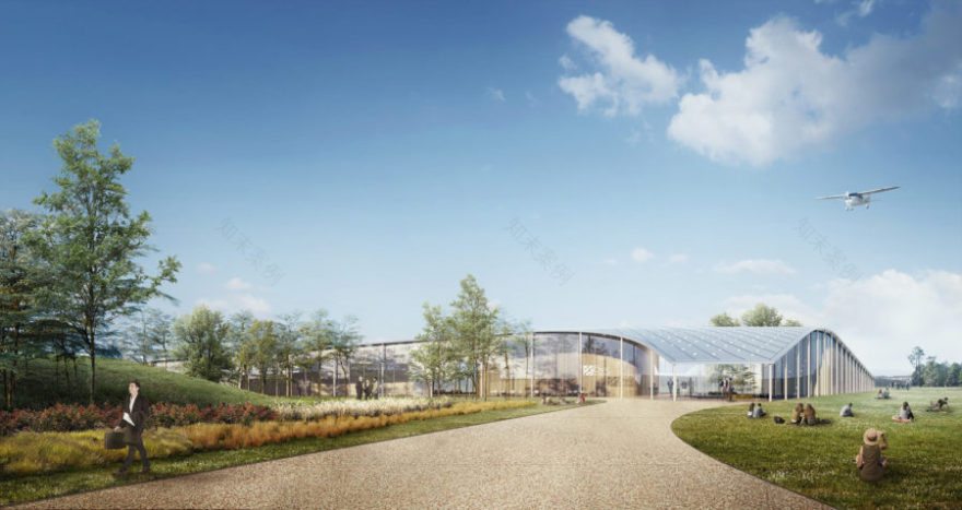 罗马 Enac 学院 | 绿色环保,灵活教学的航空学府-12