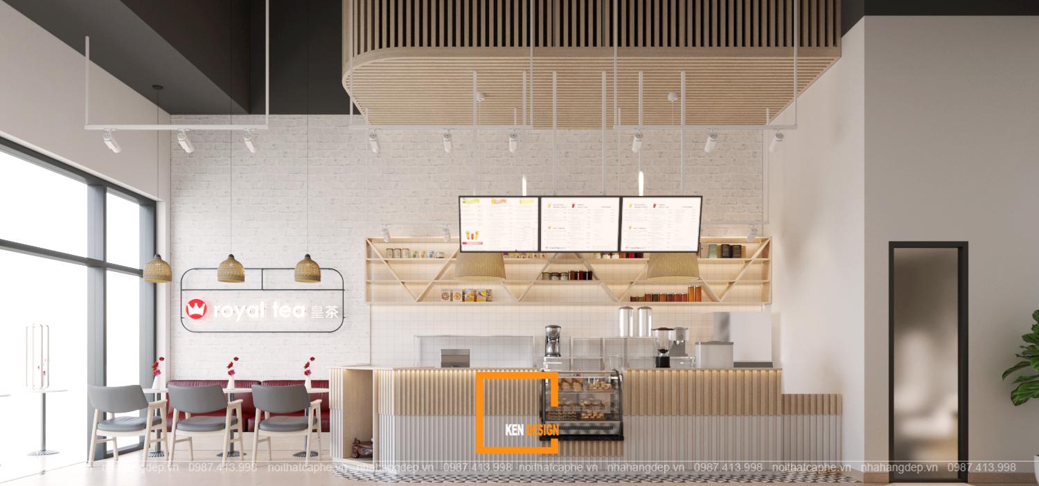 皇家奶茶店(胡志明市 Nha Be 分店)设计丨Ken Design-14