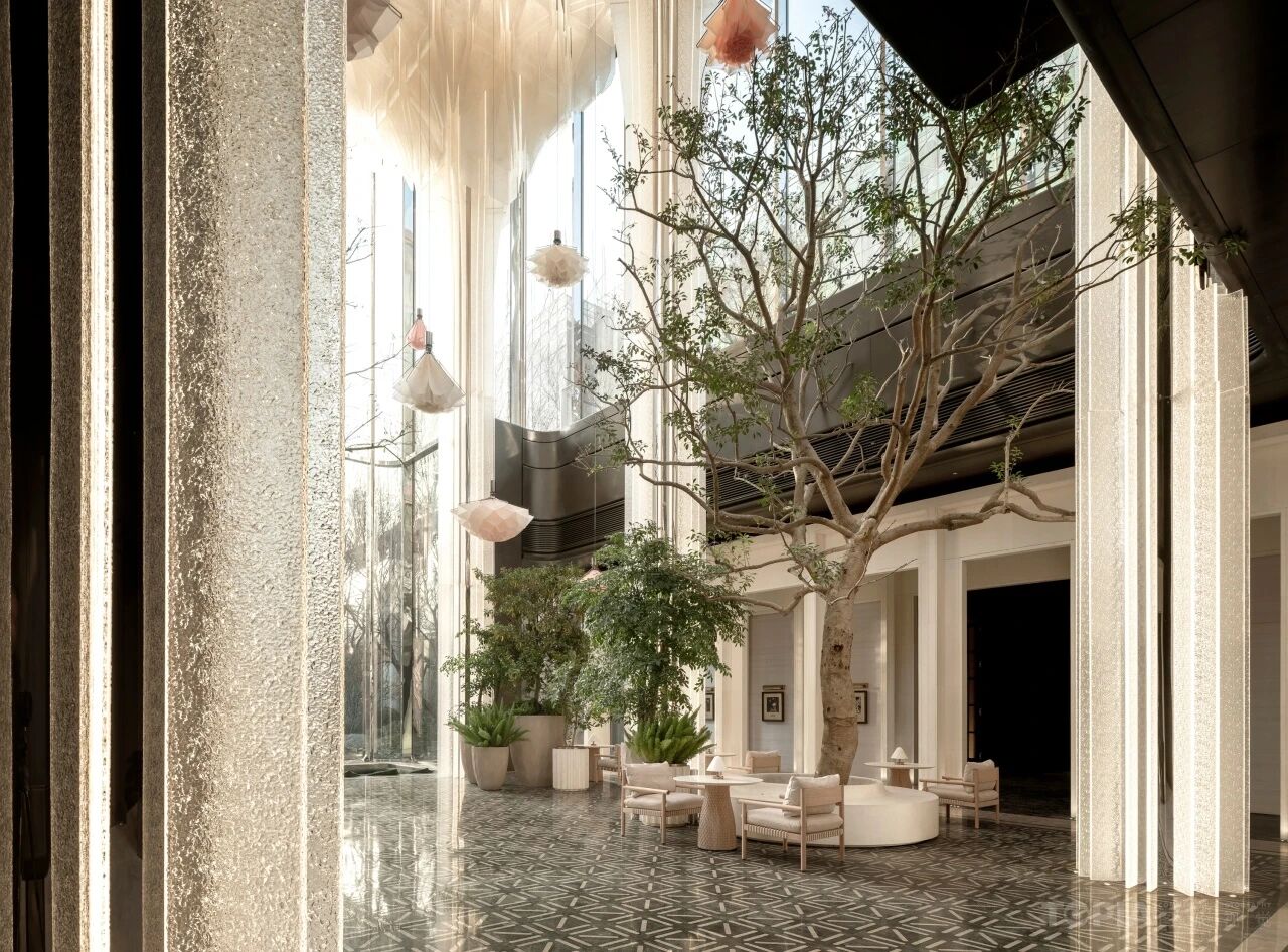 新作 DIA —— 写意山水 · 落日熔金「北京·华润置地 臻澐四季花厅 Urban luxury natural art」丨中国北京丨GAD吴轩-29