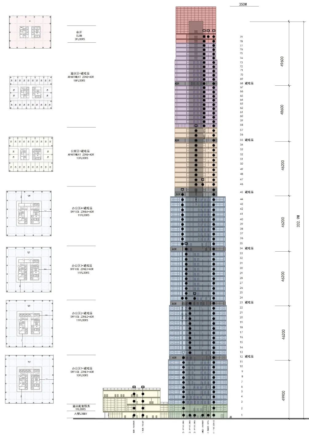 赣州G15地块超高层塔楼设计丨中国赣州-33