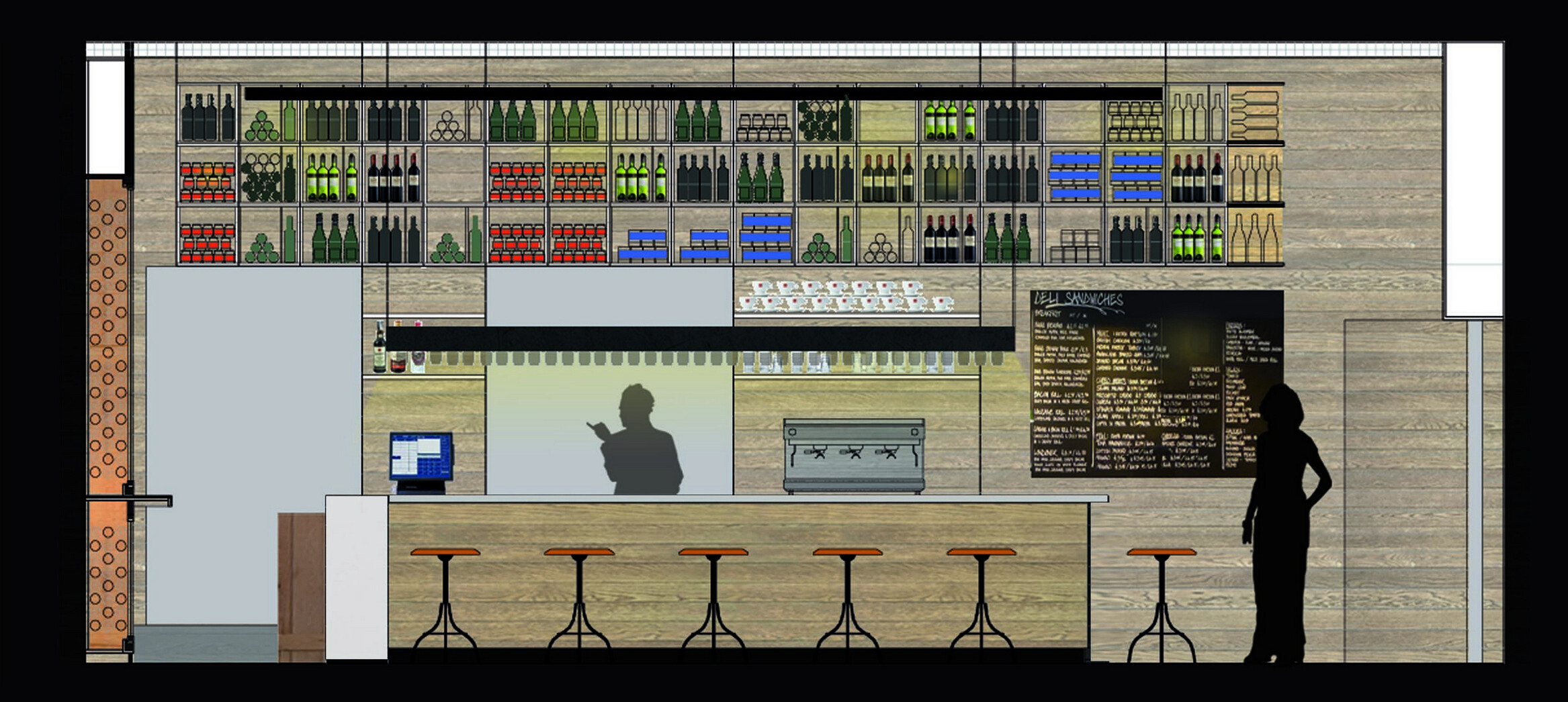 西班牙塞维利亚葡萄酒主题餐厅-31