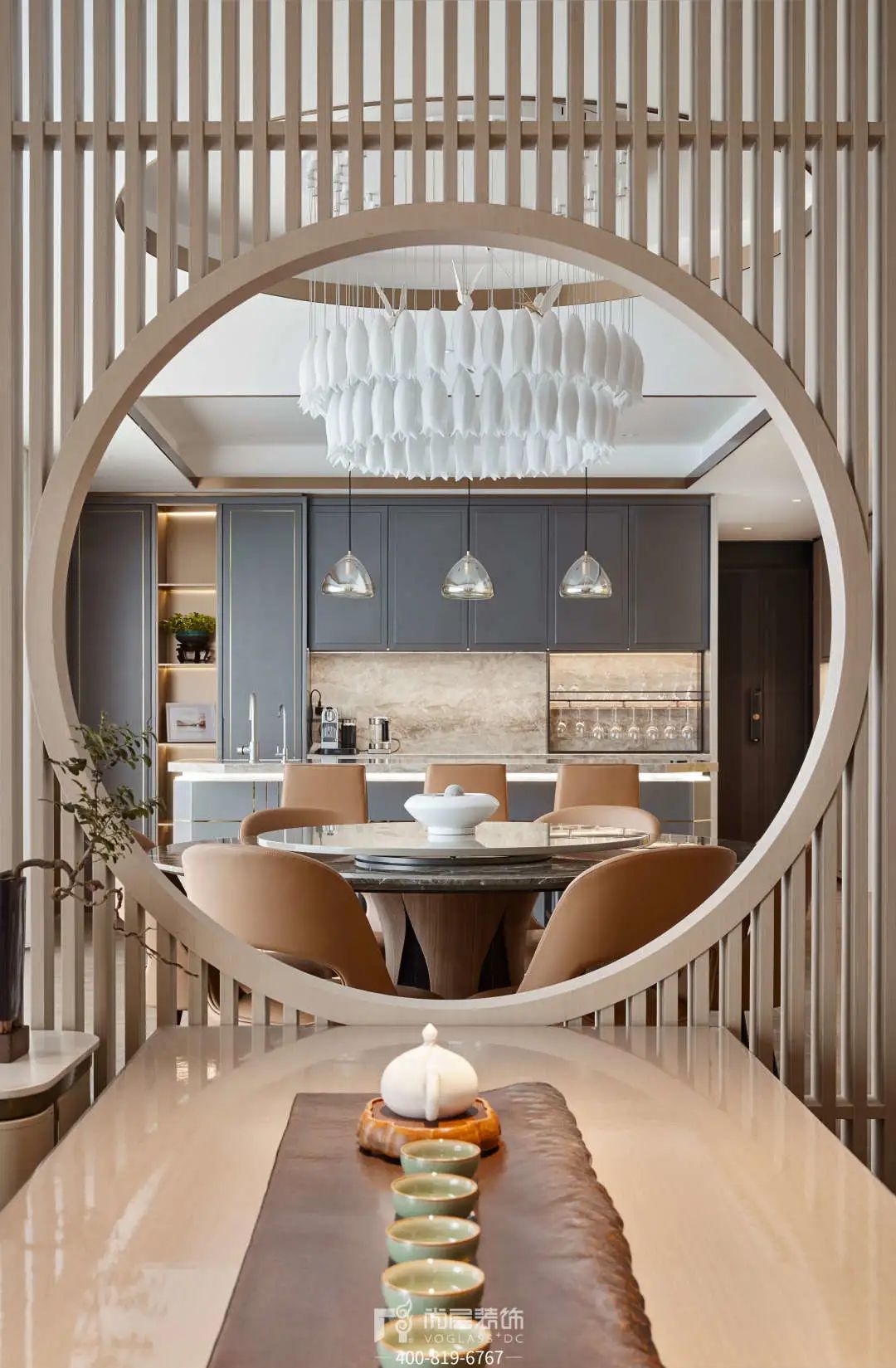 尚层装饰×中信红树湾｜245m²别墅设计，一沙一界，纯粹泰然-58