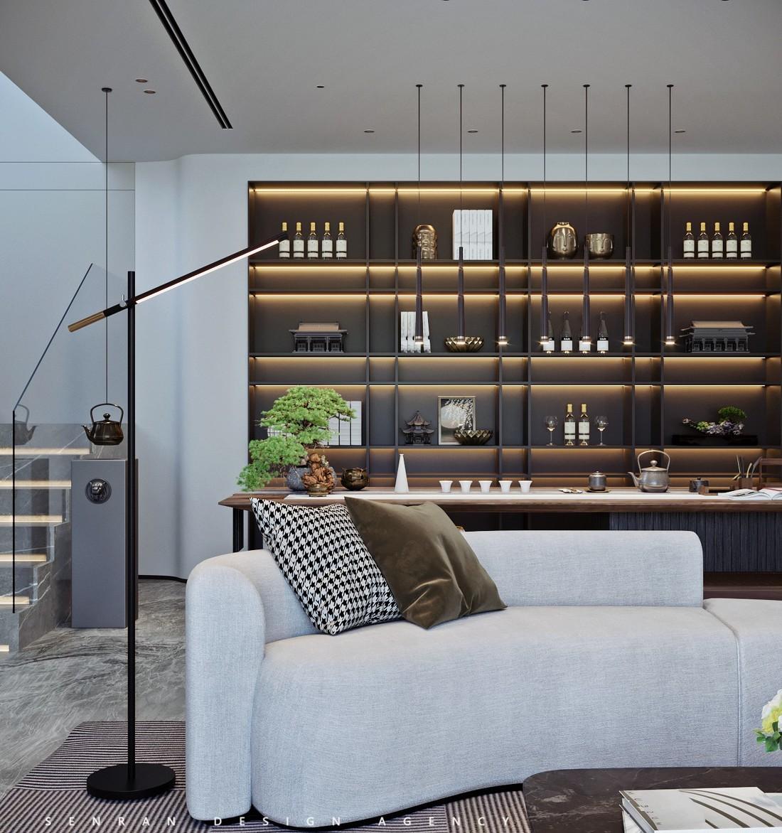 申然设计机构丨别墅丨申然设计 | 广佛新世界私宅-12