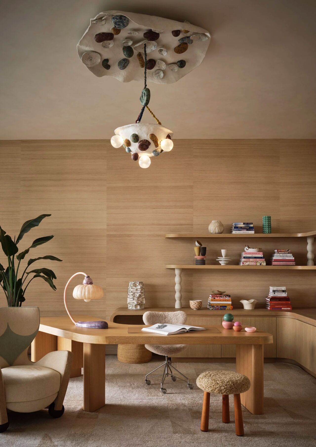 迈阿密海岸线2000㎡的禅意艺术私宅丨美国迈阿密丨Kelly Behun Studio-39