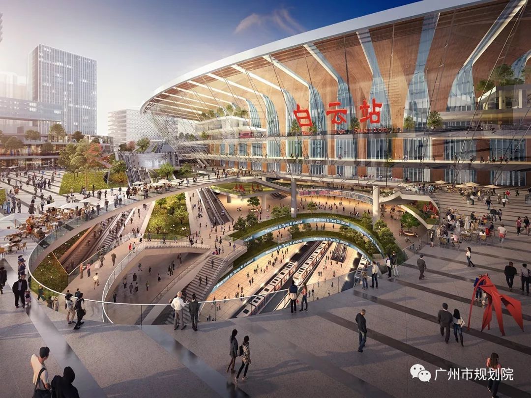 广州白云站创新设计,打造会呼吸的城市交通枢纽-10