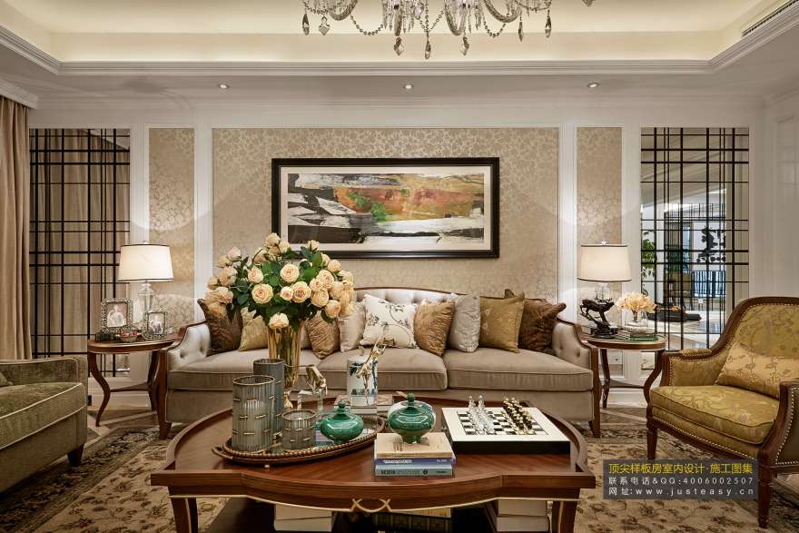 郑树芬 欧式重构品质生活 中航城翡翠湾样板房-0