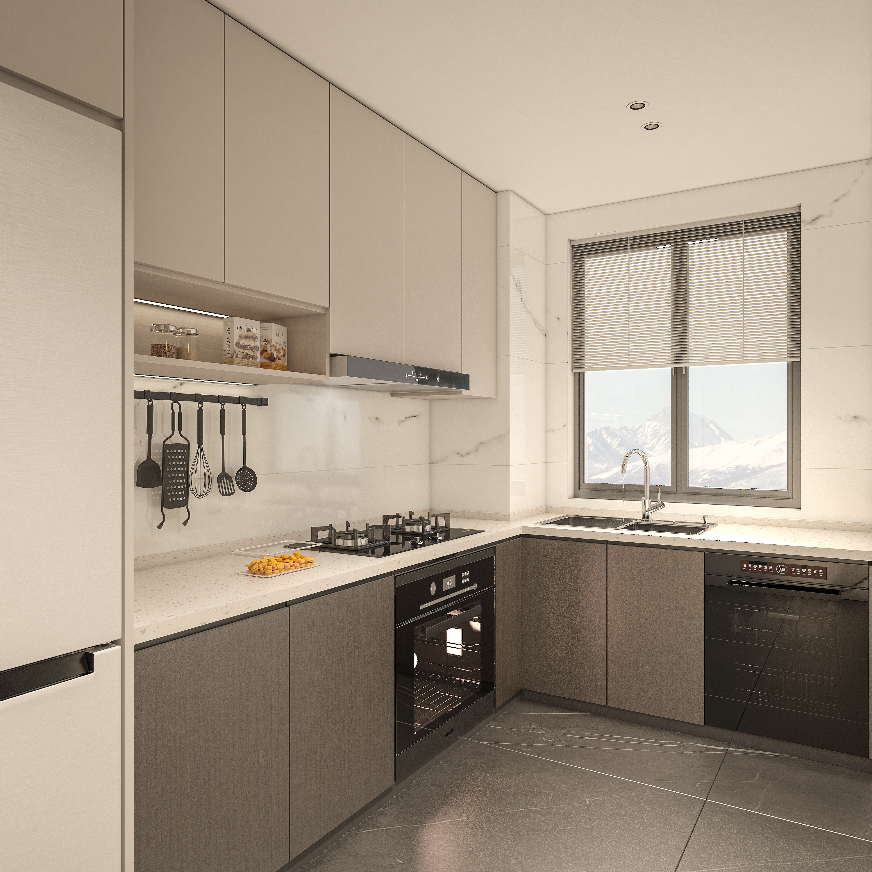 122m² 大平层室内设计-12