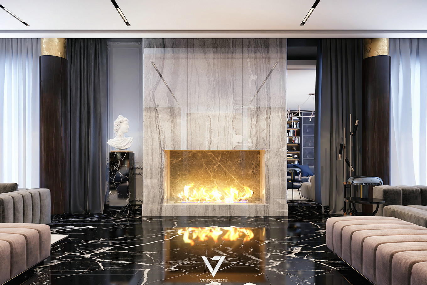 现代风格客餐厅设计，展现大气之美-2