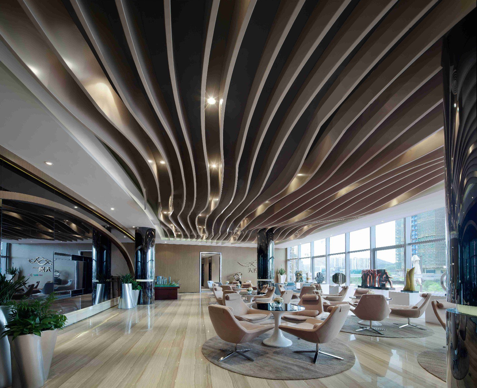 深圳港铁天颂销售中心  深圳大易室内设计-21