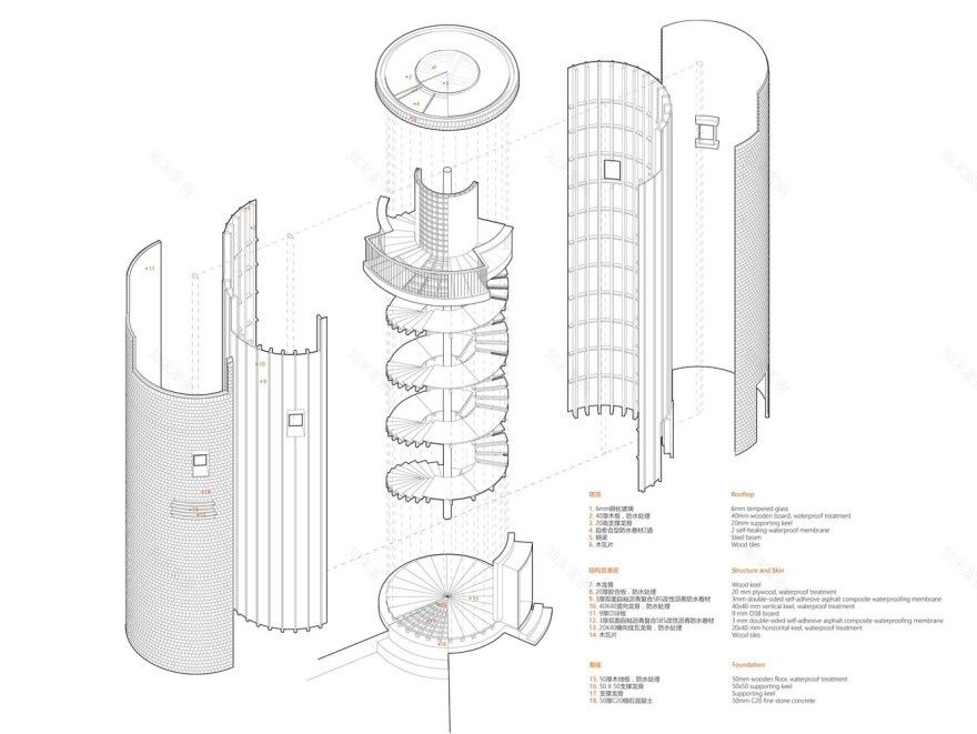 迹·建筑事务所 | 天鹅湖湿地公园景观廊及观鸟塔-52
